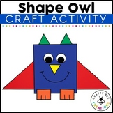 Shape Animal Craft | Owl Craft | Shape Activities | 2D Shapes