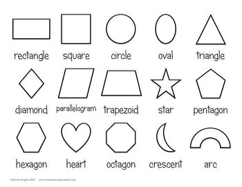 2 types of shapes in art