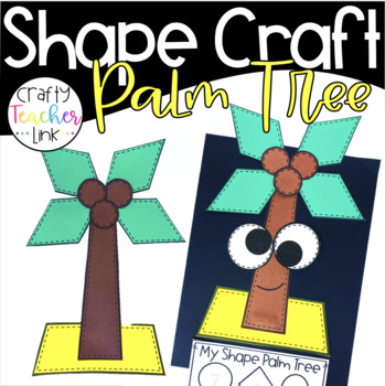 Preview of Shape Palm Tree Craft