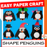 Shape Penguin Craft / Winter Penguin Craft / Shape Unit