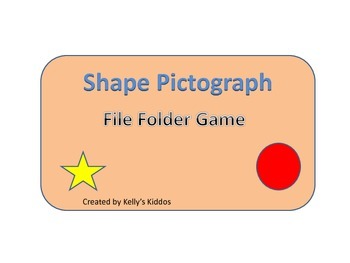 Preview of Shape Pictograph File Folder Game