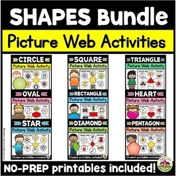 Shape Picture Web Activities Bundle