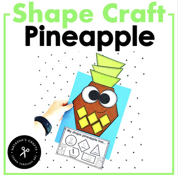 Preview of Shape Pineapple Craft
