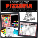 2D Shape Pizza Craft and Math Activity | Identify Shapes a