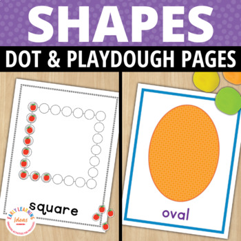 Free Printable Shapes Playdough Mats for Toddlers  Preschool activities  printable, Printable shapes, Shape activities preschool