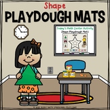 Shape Playdough Mats