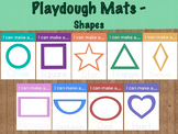 Shape Playdough Mats! 9 Different Shapes