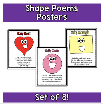 Preview of Shape Poems Posters
