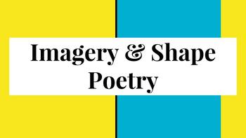 Preview of Shape Poetry Lesson: PDF Presentation