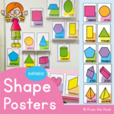 Shape Posters 2D and 3D