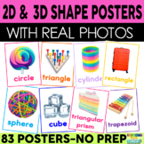 Shape Posters | 2d and 3d Shapes