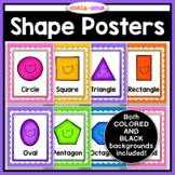 2D Shape Posters | Classroom Decor | Back to School