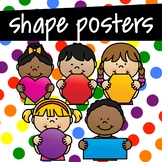 Shape Posters ~ Primary Rainbow Colors