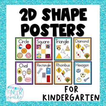 Preview of Shape Posters - 2D Shapes in real life