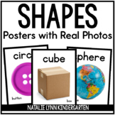 Shape Posters with Real Pictures - Black and White