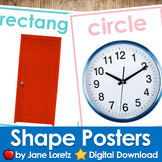 Shape Posters with real pictures
