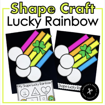 Preview of Shape Rainbow Craft