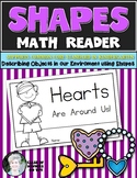 Shape Reader {HEART} Kindergarten & First Grade Reading & Math