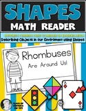 Shape Reader {RHOMBUS} Kindergarten & First Grade Reading & Math