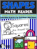 Shape Reader {SQUARE} Kindergarten & First Grade Reading & Math