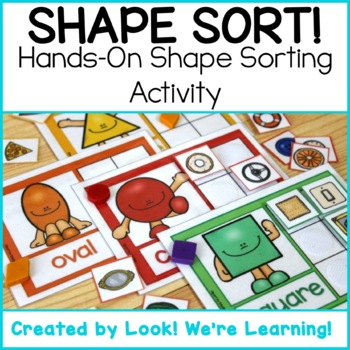 Sorting shapes activity