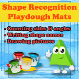 Shape Recognition Playdough Mats | Engaging Fine Motor Ski
