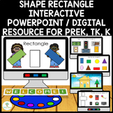 Shape Rectangle Interactive PowerPoint / Digital Resource 