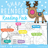 Shape Reindeer Reading Activities Pack