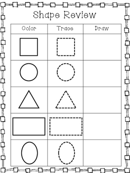 Preview of Shape Review