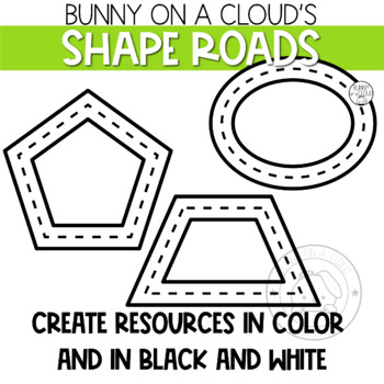 Button Shapes Clipart by Bunny On A Cloud by Bunny On A Cloud