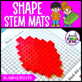 Shape STEM Mats and Makerspace Activities Building Blocks Edition