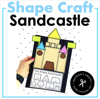Preview of Shape Sandcastle Craft