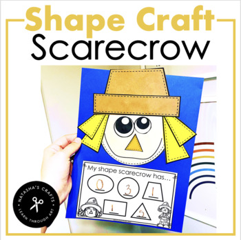 Preview of 2d Shape Scarecrow Craft