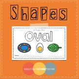 Shape Sight Word Books - OVAL