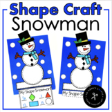 Shape Snowman Craft