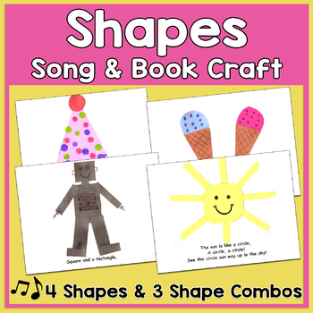 The shapes song 2 worksheet  Shape songs, Rhymes for kindergarten