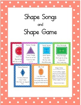 Preview of Shape Songs and Game