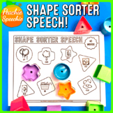 Shape Sorter Speech: Apraxia / Simple Syllable Shapes