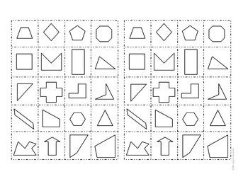 shape sorting math activities for kindergarten and 1st grade tpt