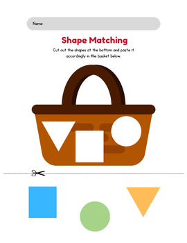Preview of Shape Sorting Basket