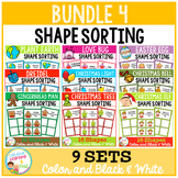 Shape Sorting Mats: Bundle 4