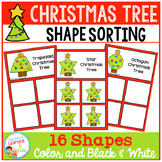 Shape Sorting Mats: Christmas Tree