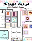 Shape Sorting +Real Life Objects/Square + Triangle + Circl