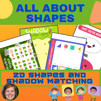 Preview of Shape Sorting by Shadow, Shape - Shape Tracing - Match the shape