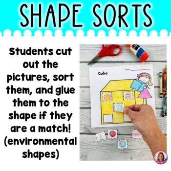 shape sorts 2 3 dimensional sorts with environmental shapes tpt