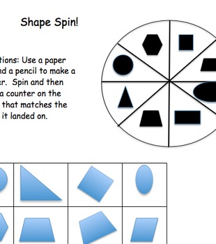 Preview of Shape Spin