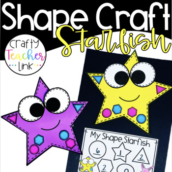 Preview of Shape Starfish Craft