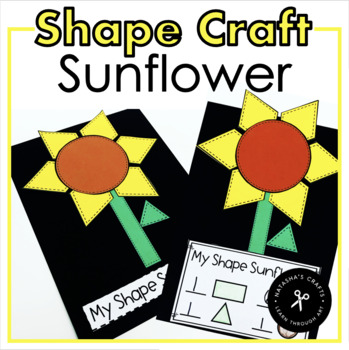 Preview of Shape Sunflower Craft