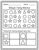 Shape Tally, Graph, and Data Interpretation