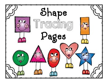 Preview of Shape Trace with Poem & Mini Posters